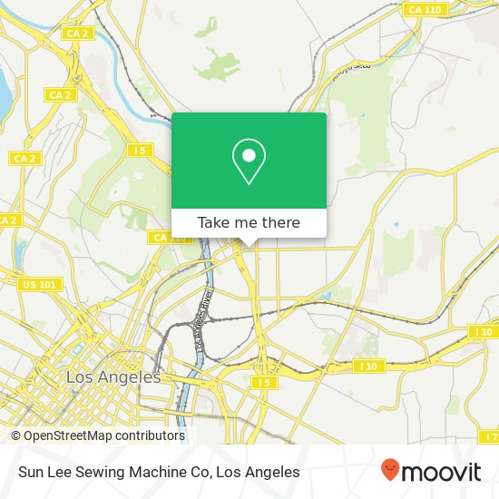 Mapa de Sun Lee Sewing Machine Co