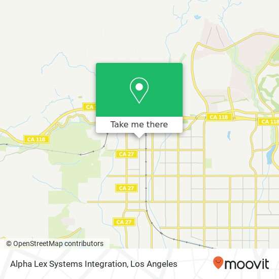 Alpha Lex Systems Integration map