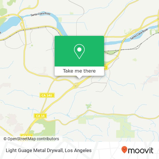 Light Guage Metal Drywall map