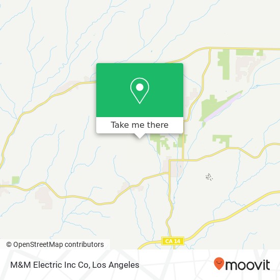 Mapa de M&M Electric Inc Co