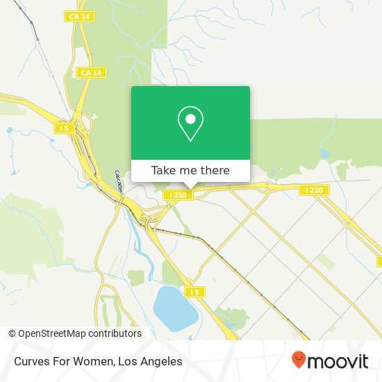 Curves For Women map