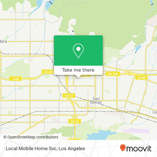 Local Mobile Home Svc map