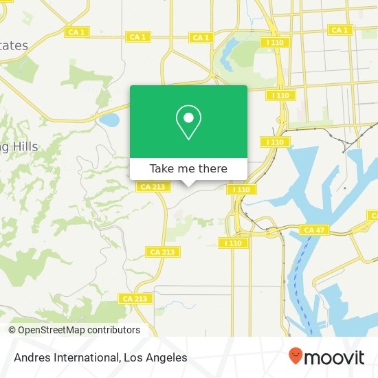 Mapa de Andres International