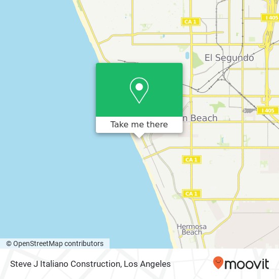 Mapa de Steve J Italiano Construction