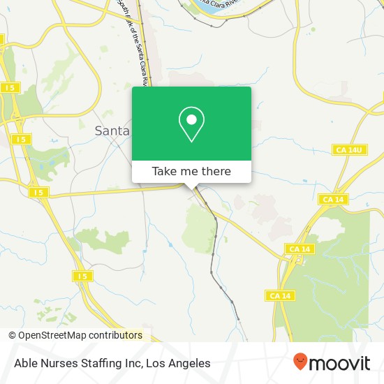 Mapa de Able Nurses Staffing Inc