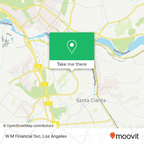 W M Financial Svc map