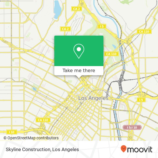 Skyline Construction map