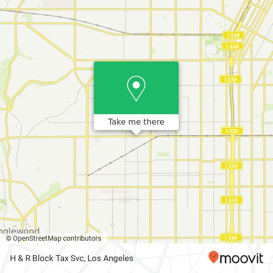 Mapa de H & R Block Tax Svc