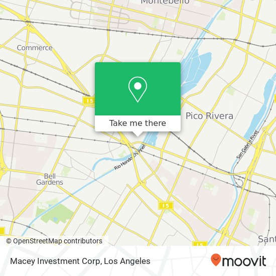 Macey Investment Corp map