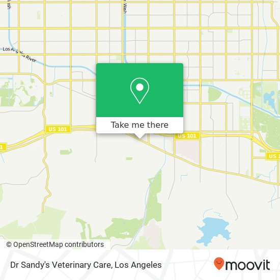 Dr Sandy's Veterinary Care map