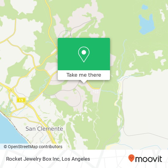 Mapa de Rocket Jewelry Box Inc