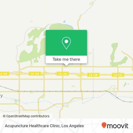 Acupuncture Healthcare Clinic map