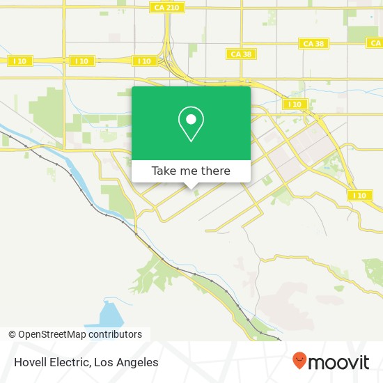Hovell Electric map