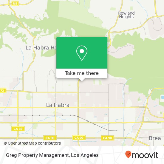 Mapa de Greg Property Management