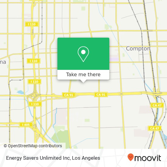 Mapa de Energy Savers Unlimited Inc