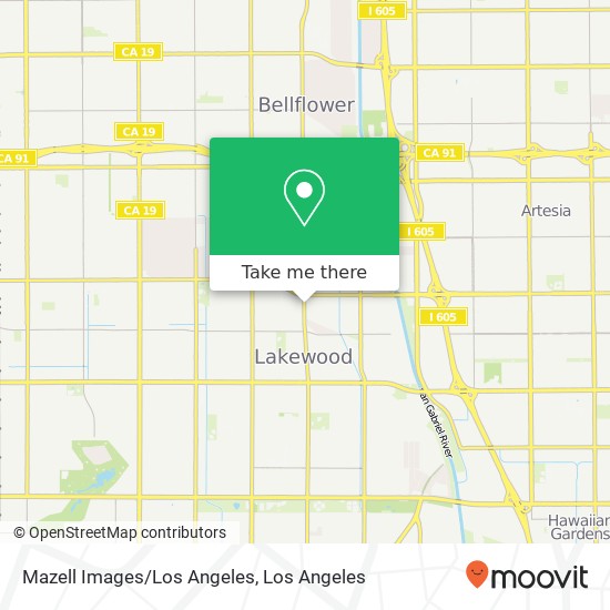 Mazell Images/Los Angeles map