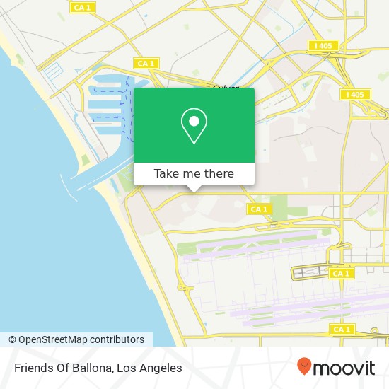 Mapa de Friends Of Ballona