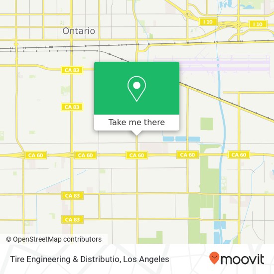 Tire Engineering & Distributio map