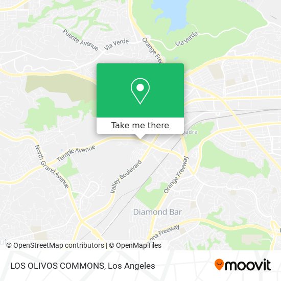 LOS OLIVOS COMMONS map