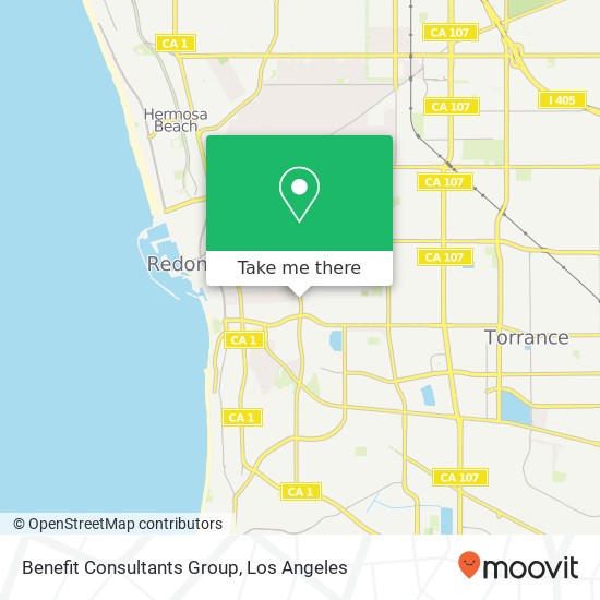 Benefit Consultants Group map