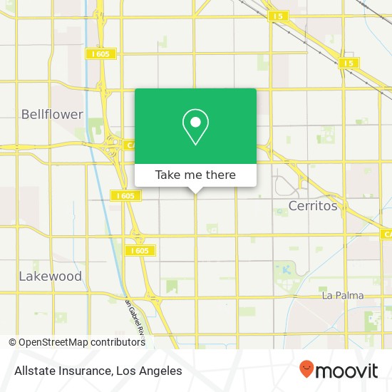 Allstate Insurance map