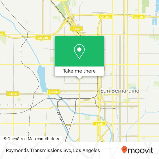 Mapa de Raymonds Transmissions Svc