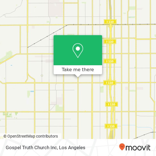 Mapa de Gospel Truth Church Inc