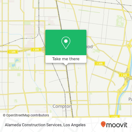 Mapa de Alameda Construction Services