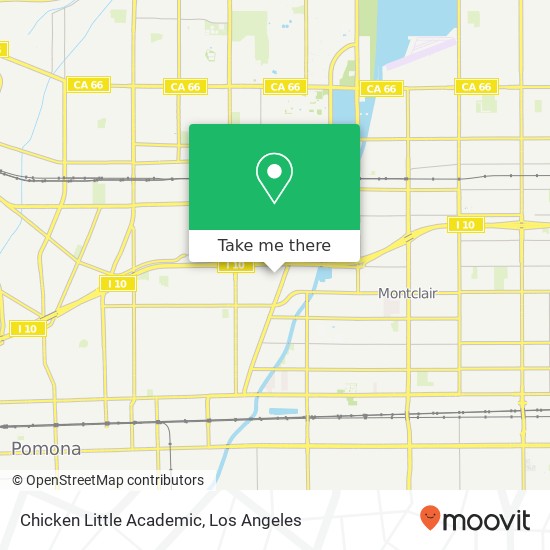 Chicken Little Academic map