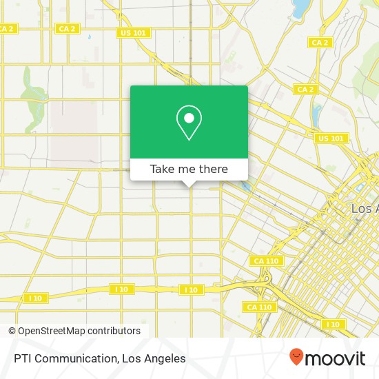 Mapa de PTI Communication