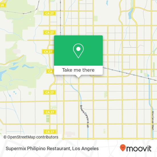 Supermix Philipino Restaurant map