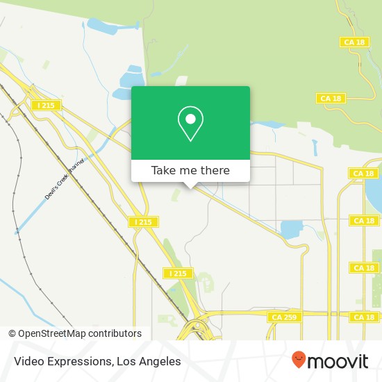 Video Expressions map