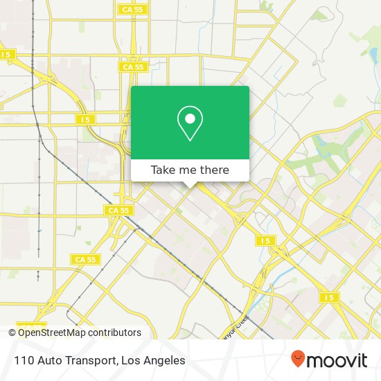 Mapa de 110 Auto Transport