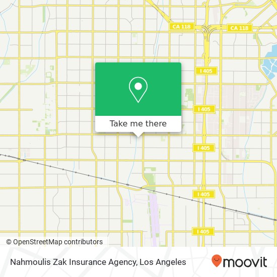 Mapa de Nahmoulis Zak Insurance Agency