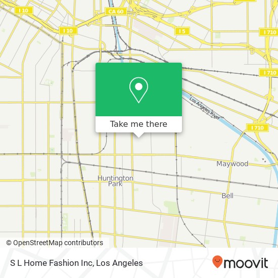 S L Home Fashion Inc map