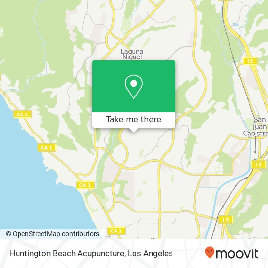 Mapa de Huntington Beach Acupuncture