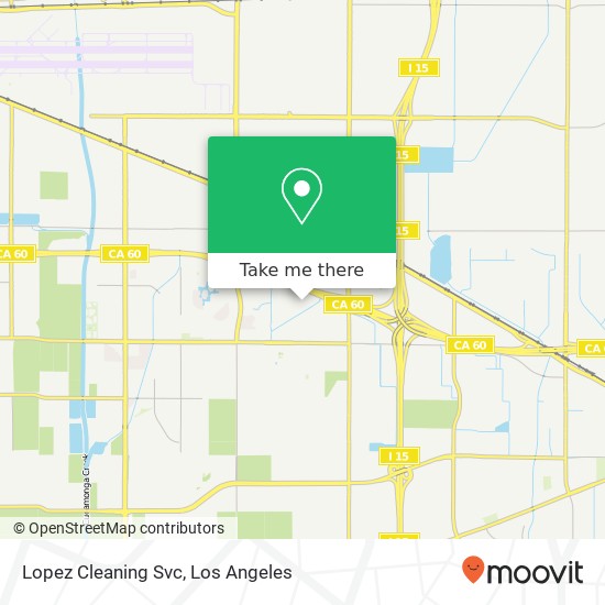 Lopez Cleaning Svc map