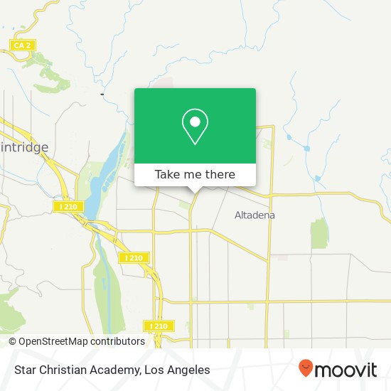 Mapa de Star Christian Academy