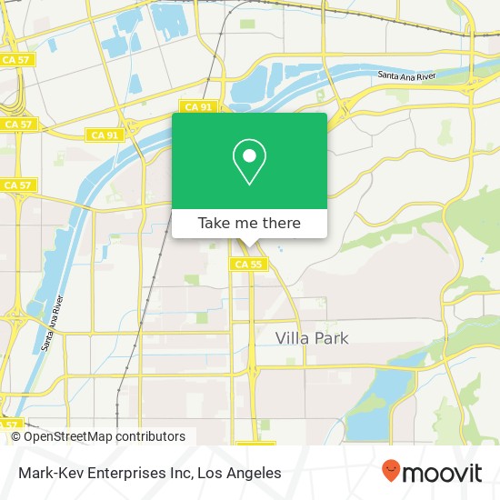 Mark-Kev Enterprises Inc map