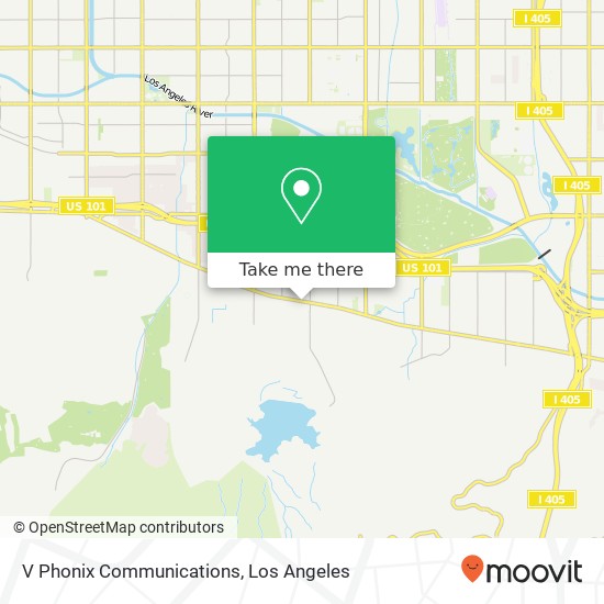 V Phonix Communications map