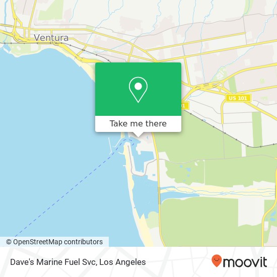 Dave's Marine Fuel Svc map