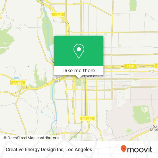 Creative Energy Design Inc map