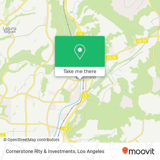 Mapa de Cornerstone Rlty & Investments