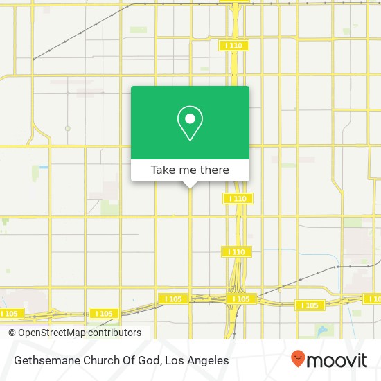 Gethsemane Church Of God map