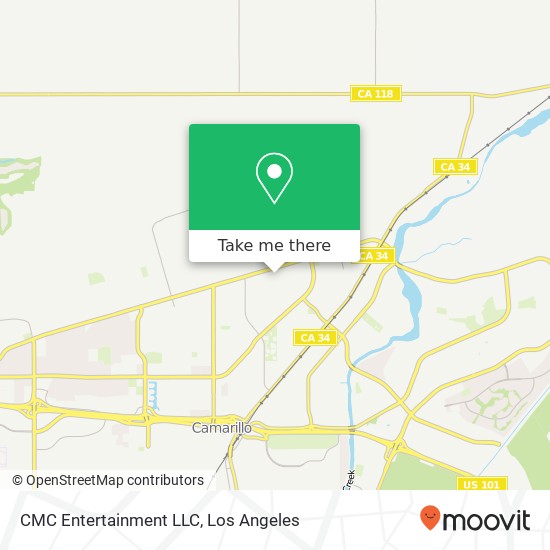 Mapa de CMC Entertainment LLC