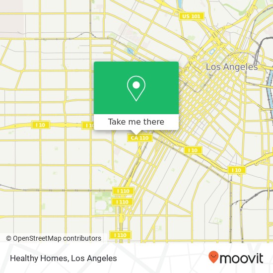 Healthy Homes map