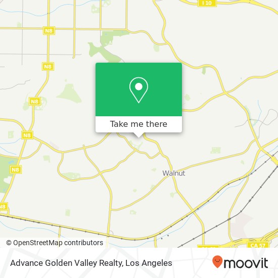 Mapa de Advance Golden Valley Realty
