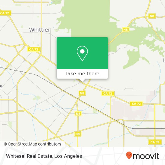 Whitesel Real Estate map