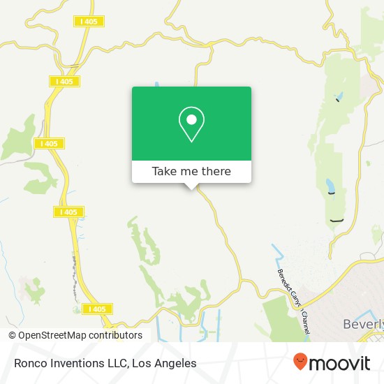 Mapa de Ronco Inventions LLC