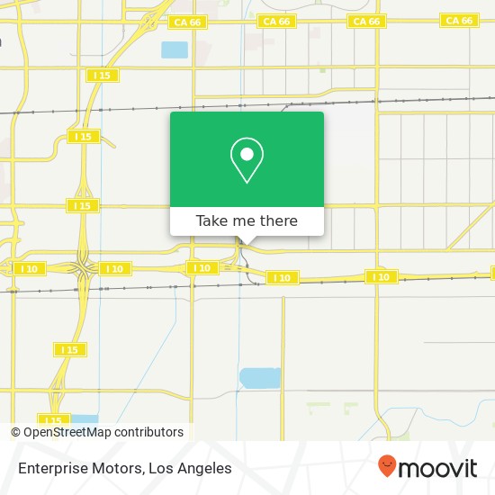 Enterprise Motors map